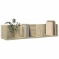 vidaXL Wandschränke 2 Stk. Sonoma-Eiche 75x18x16,5 cm Holzwerkstoff vidaXL Wandschränke 2 Stk. Sonoma-Eiche 75x18x16,5 cm Holzwerkstoff