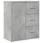 vidaXL Sideboard Betongrau 60x31x70 cm Holzwerkstoff vidaXL Sideboard Betongrau 60x31x70 cm Holzwerkstoff