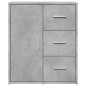 vidaXL Sideboard Betongrau 60x31x70 cm Holzwerkstoff vidaXL Sideboard Betongrau 60x31x70 cm Holzwerkstoff