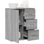 vidaXL Sideboard Grau Sonoma-Eiche 60x31x70 cm Holzwerkstoff vidaXL Sideboard Grau Sonoma-Eiche 60x31x70 cm Holzwerkstoff