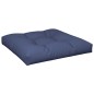 vidaXL Palettenkissen 2 Stk. Marineblau Stoff vidaXL Palettenkissen 2 Stk. Marineblau Stoff