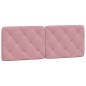 vidaXL Bettgestell mit Kopfteil Rosa 140x200 cm Samt vidaXL Bettgestell mit Kopfteil Rosa 140x200 cm Samt