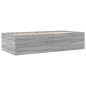 vidaXL Tagesbett mit Schubladen Grau Sonoma 90x200 cm Holzwerkstoff vidaXL Tagesbett mit Schubladen Grau Sonoma 90x200 cm Holzwerkstoff