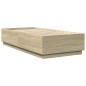 vidaXL Bettgestell Sonoma-Eiche 90x200 cm Holzwerkstoff vidaXL Bettgestell Sonoma-Eiche 90x200 cm Holzwerkstoff