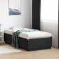 vidaXL Bettgestell Schwarz 90x190 cm Holzwerkstoff vidaXL Bettgestell Schwarz 90x190 cm Holzwerkstoff