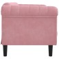 vidaXL Sofa 2-Sitzer Rosa Samt vidaXL Sofa 2-Sitzer Rosa Samt