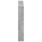 vidaXL LED-Kopfteil mit Ablagen Betongrau 100x17x102 cm vidaXL LED-Kopfteil mit Ablagen Betongrau 100x17x102 cm