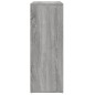 vidaXL Sideboard Grau Sonoma 60x31x84 cm Holzwerkstoff vidaXL Sideboard Grau Sonoma 60x31x84 cm Holzwerkstoff