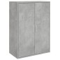 vidaXL Sideboard Betongrau 60x31x84 cm Holzwerkstoff vidaXL Sideboard Betongrau 60x31x84 cm Holzwerkstoff