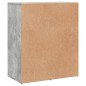 vidaXL Sideboard Betongrau 60x31x70 cm Holzwerkstoff vidaXL Sideboard Betongrau 60x31x70 cm Holzwerkstoff