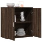 vidaXL Sideboard Braun Eichen-Optik 79x38x80 cm Holzwerkstoff vidaXL Sideboard Braun Eichen-Optik 79x38x80 cm Holzwerkstoff