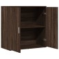 vidaXL Sideboard Braun Eichen-Optik 79x38x80 cm Holzwerkstoff vidaXL Sideboard Braun Eichen-Optik 79x38x80 cm Holzwerkstoff