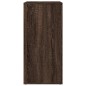 vidaXL Sideboard Braun Eichen-Optik 79x38x80 cm Holzwerkstoff vidaXL Sideboard Braun Eichen-Optik 79x38x80 cm Holzwerkstoff