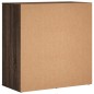 vidaXL Sideboard Braun Eichen-Optik 79x38x80 cm Holzwerkstoff vidaXL Sideboard Braun Eichen-Optik 79x38x80 cm Holzwerkstoff