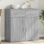 vidaXL Sideboard Grau Sonoma 79x38x80 cm Holzwerkstoff vidaXL Sideboard Grau Sonoma 79x38x80 cm Holzwerkstoff