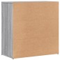 vidaXL Sideboard Grau Sonoma 79x38x80 cm Holzwerkstoff vidaXL Sideboard Grau Sonoma 79x38x80 cm Holzwerkstoff