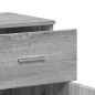 vidaXL Sideboard Grau Sonoma 79x38x80 cm Holzwerkstoff vidaXL Sideboard Grau Sonoma 79x38x80 cm Holzwerkstoff
