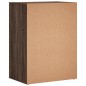 vidaXL Sideboard Braun Eichen-Optik 60x39x80 cm Holzwerkstoff vidaXL Sideboard Braun Eichen-Optik 60x39x80 cm Holzwerkstoff