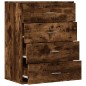 vidaXL Sideboard Räuchereiche 60x39x80 cm Holzwerkstoff vidaXL Sideboard Räuchereiche 60x39x80 cm Holzwerkstoff
