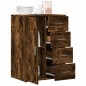 vidaXL Sideboard Räuchereiche 59x39x80 cm Holzwerkstoff vidaXL Sideboard Räuchereiche 59x39x80 cm Holzwerkstoff