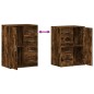 vidaXL Sideboard Räuchereiche 59x39x80 cm Holzwerkstoff vidaXL Sideboard Räuchereiche 59x39x80 cm Holzwerkstoff