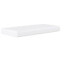 vidaXL Bett mit Matratze Schwarz 90x190 cm Kunstleder vidaXL Bett mit Matratze Schwarz 90x190 cm Kunstleder