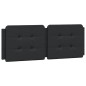 vidaXL Bett mit Matratze Schwarz 120x200 cm Kunstleder vidaXL Bett mit Matratze Schwarz 120x200 cm Kunstleder