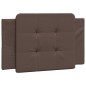 vidaXL Bett mit Matratze Braun 90x190 cm Kunstleder vidaXL Bett mit Matratze Braun 90x190 cm Kunstleder