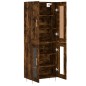Highboard Räuchereiche 69,5x34x180 cm Holzwerkstoff Highboard Räuchereiche 69,5x34x180 cm Holzwerkstoff