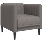 vidaXL 3-tlg. Sofagarnitur Taupe Stoff vidaXL 3-tlg. Sofagarnitur Taupe Stoff