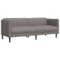 vidaXL 2-tlg. Sofagarnitur Taupe Stoff vidaXL 2-tlg. Sofagarnitur Taupe Stoff
