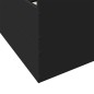 vidaXL Bettgestell mit Schubladen Schwarz 135x190 cm Holzwerkstoff vidaXL Bettgestell mit Schubladen Schwarz 135x190 cm Holzwerkstoff