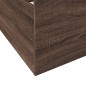 vidaXL Bettgestell mit Schubladen Braun Eichen-Optik 135x190 cm vidaXL Bettgestell mit Schubladen Braun Eichen-Optik 135x190 cm