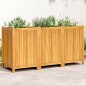 vidaXL Pflanzkübel mit Einlage 150x50x75 cm Massivholz Akazie vidaXL Pflanzkübel mit Einlage 150x50x75 cm Massivholz Akazie