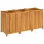 vidaXL Pflanzkübel mit Einlage 150x50x75 cm Massivholz Akazie vidaXL Pflanzkübel mit Einlage 150x50x75 cm Massivholz Akazie