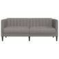 vidaXL Sofa 2-Sitzer Taupe Stoff vidaXL Sofa 2-Sitzer Taupe Stoff