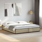 vidaXL Bettgestell Sonoma-Eiche 180x200 cm Holzwerkstoff und Metall vidaXL Bettgestell Sonoma-Eiche 180x200 cm Holzwerkstoff und Metall