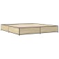 vidaXL Bettgestell Sonoma-Eiche 180x200 cm Holzwerkstoff und Metall vidaXL Bettgestell Sonoma-Eiche 180x200 cm Holzwerkstoff und Metall