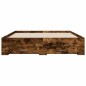 vidaXL Bettgestell mit Schubladen Räuchereiche 140x200cm Holzwerkstoff vidaXL Bettgestell mit Schubladen Räuchereiche 140x200cm Holzwerkstoff