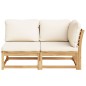 vidaXL 2-tlg. Garten-Lounge-Set mit Kissen Massivholz Akazie vidaXL 2-tlg. Garten-Lounge-Set mit Kissen Massivholz Akazie