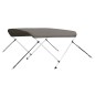 vidaXL 2-Bow Bimini-Top Grau 178x138x96 cm vidaXL 2-Bow Bimini-Top Grau 178x138x96 cm