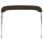 vidaXL 3-Bow Bimini-Top Schwarz 184x170x133 cm vidaXL 3-Bow Bimini-Top Schwarz 184x170x133 cm