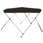 vidaXL 3-Bow Bimini-Top Schwarz 184x170x133 cm vidaXL 3-Bow Bimini-Top Schwarz 184x170x133 cm