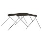 vidaXL 3-Bow Bimini-Top Schwarz 184x170x133 cm vidaXL 3-Bow Bimini-Top Schwarz 184x170x133 cm