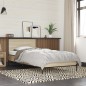 vidaXL Bettgestell Sonoma-Eiche 75x190 cm Holzwerkstoff und Metall vidaXL Bettgestell Sonoma-Eiche 75x190 cm Holzwerkstoff und Metall