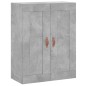 Highboard Betongrau 69,5x34x180 cm Holzwerkstoff Highboard Betongrau 69,5x34x180 cm Holzwerkstoff