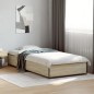 vidaXL Bettgestell Sonoma-Eiche 100x200 cm Holzwerkstoff und Metall vidaXL Bettgestell Sonoma-Eiche 100x200 cm Holzwerkstoff und Metall