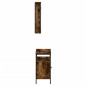 vidaXL 2-tlg. Badmöbel-Set Räuchereiche Holzwerkstoff vidaXL 2-tlg. Badmöbel-Set Räuchereiche Holzwerkstoff