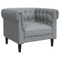 vidaXL 3-tlg. Sofagarnitur Hellgrau Stoff vidaXL 3-tlg. Sofagarnitur Hellgrau Stoff