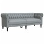 vidaXL 3-tlg. Sofagarnitur Hellgrau Stoff vidaXL 3-tlg. Sofagarnitur Hellgrau Stoff